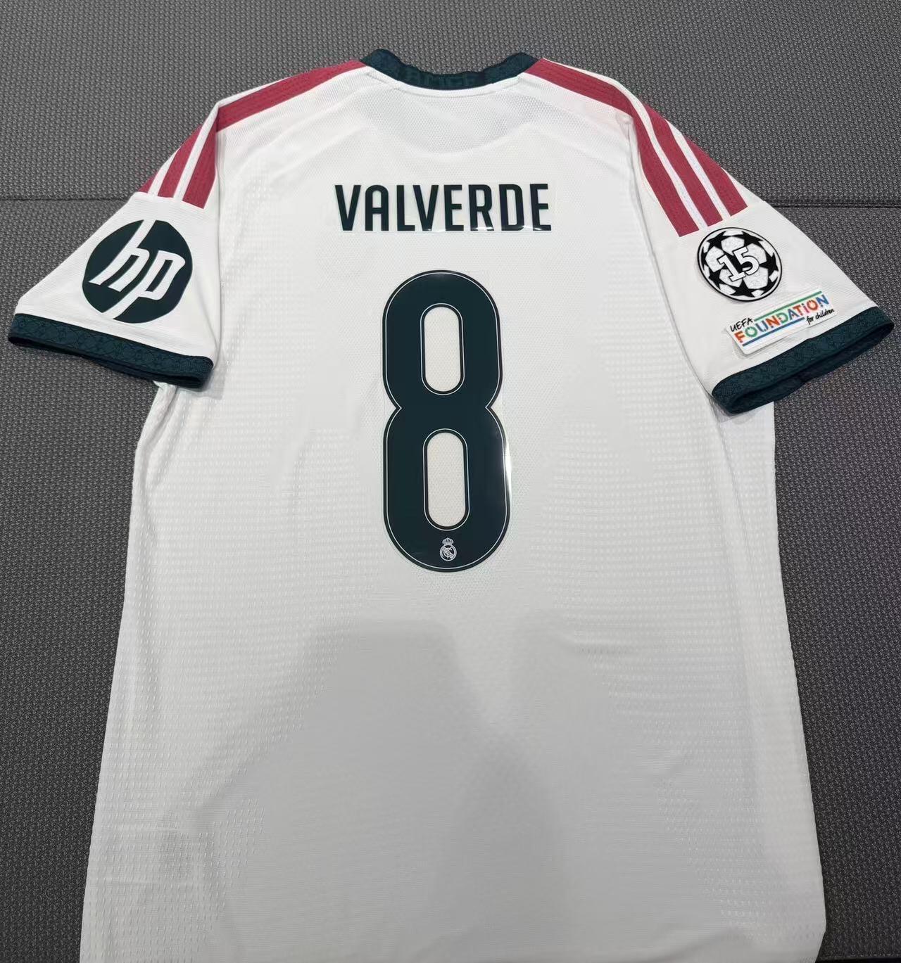 Real Madrid 2026/27 Federico Valverde Jersey