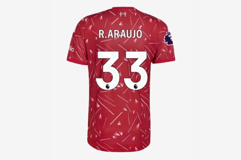 Ronald Araújo Liverpool 2026/27 jersey