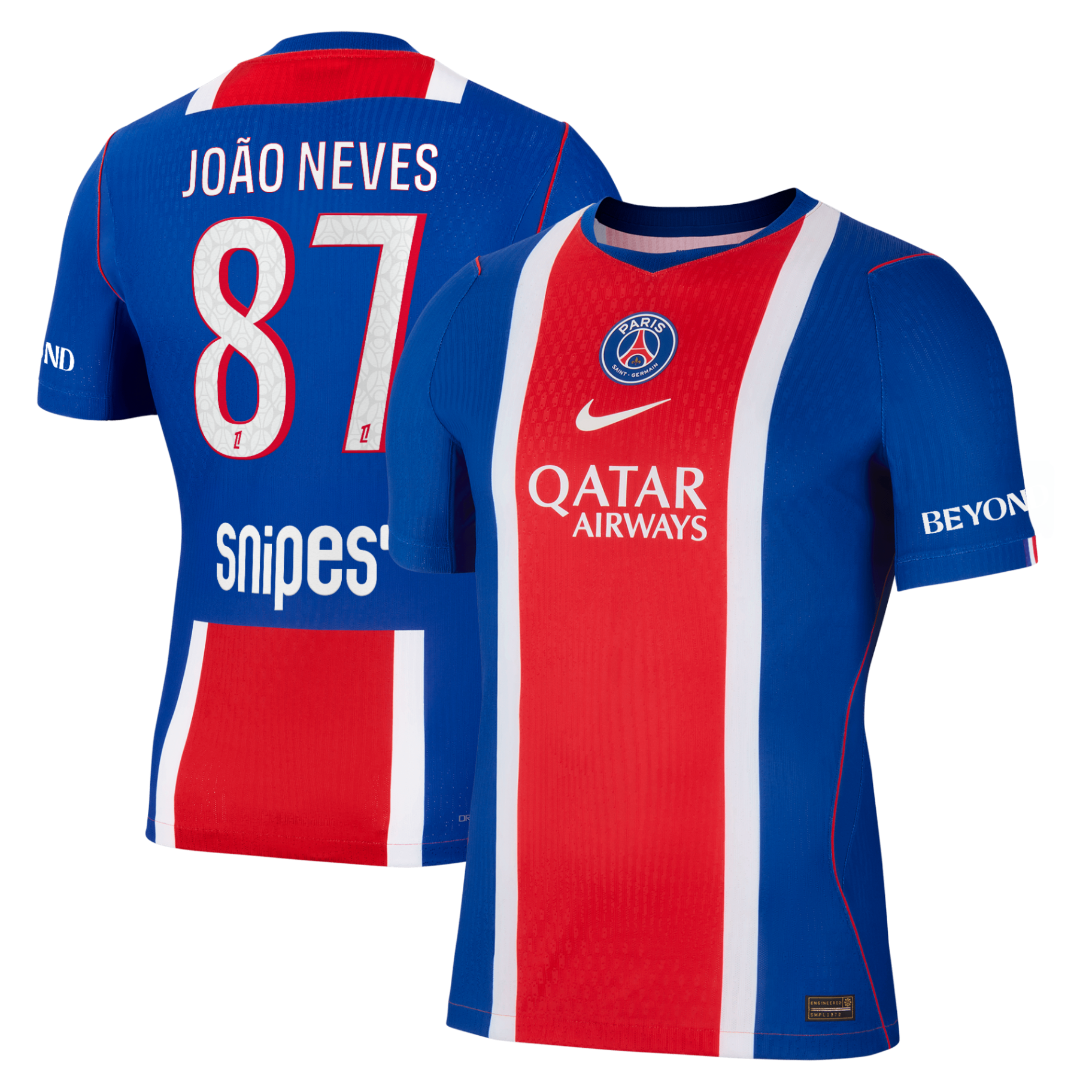 Paris Saint-Germain 2026/27 João Neves Jersey